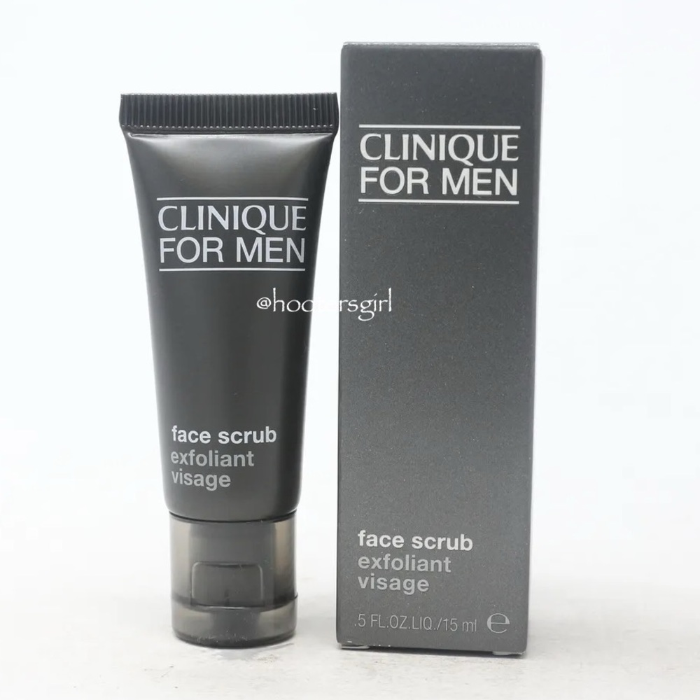 2 Travel Sized Clinique For Men Face Scrubs